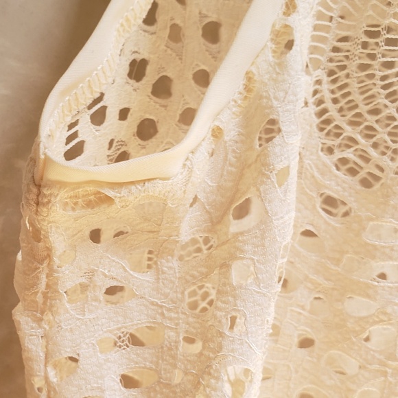 Zara Lace  Semi Crop Top - Picture 5 of 6
